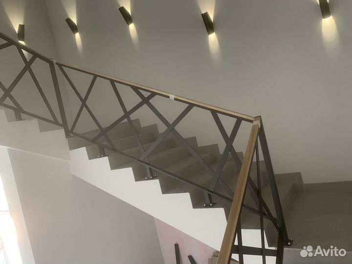 Ограждения в стиле лофт