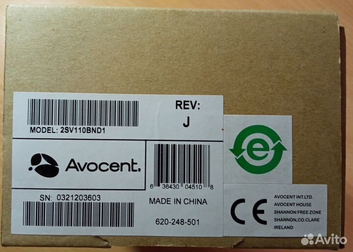 KVM-переключатель Avocent 2SV110BND1