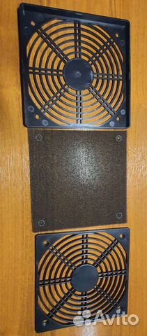 Защитная решетка куллера пылевым фильтром 150*150