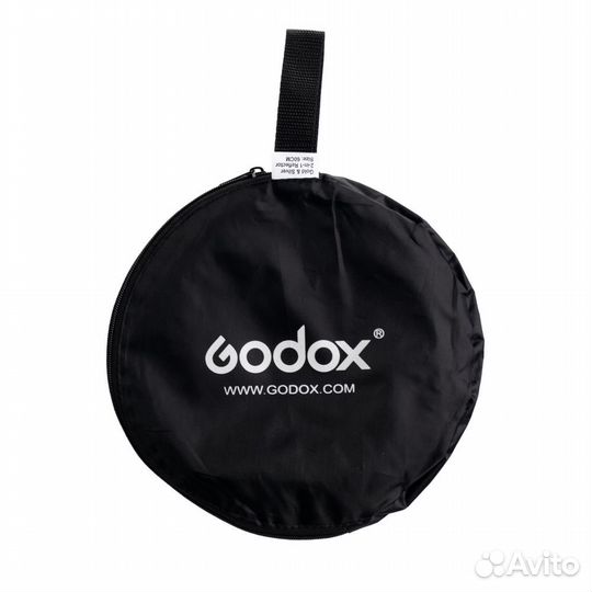 Светоотражатель Godox кругл, золото/серебро, 60 см