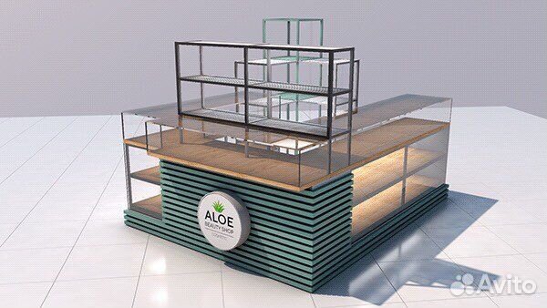 Торговые островки, Торговая мебель в ТЦ