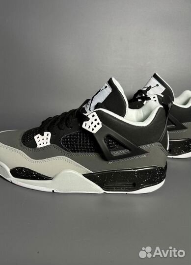 Кроссовки Air Jordan 4 Retro Fear Pack Люкс