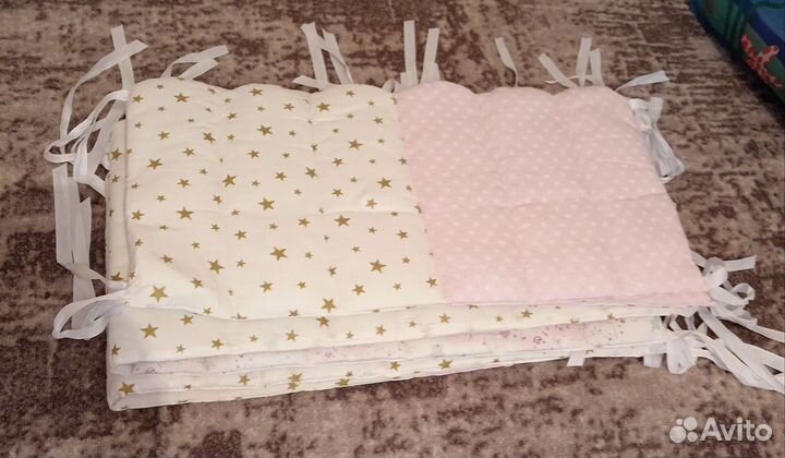 Бортики в детскую кроватку