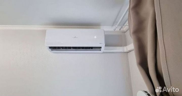 Сплит система с установкой