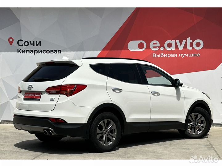 Hyundai Santa Fe 2.2 AT, 2015, 123 000 км