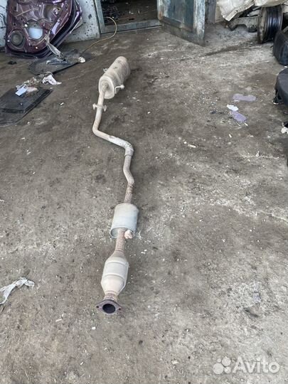 Глушитель hyundai solaris KIA RIO