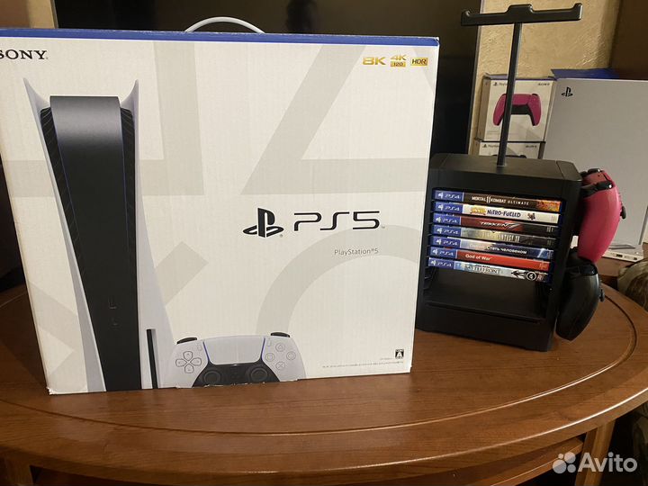 Sony playstation 5 + гарантия + игры