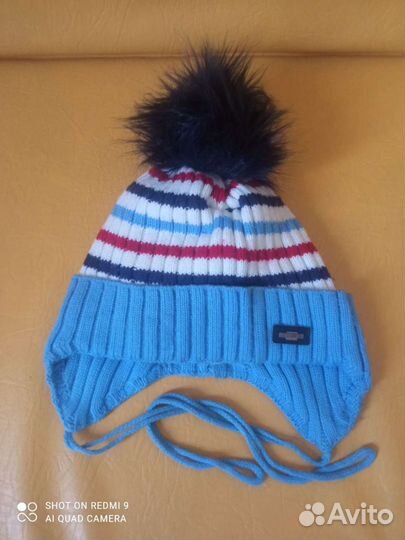 Шапка для мальчика зимняя
