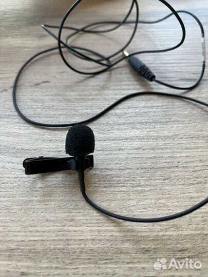 Микрофон петличный shure mvl и переходник rode