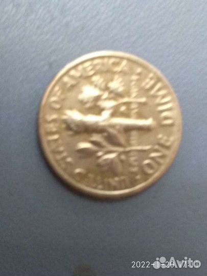 Liberty монета 1988год