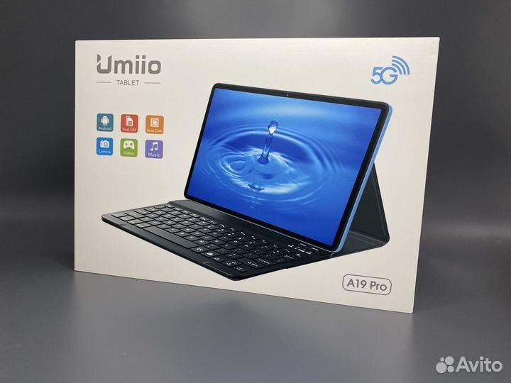 Планшет Umiio A19 Pro с клавиатурой