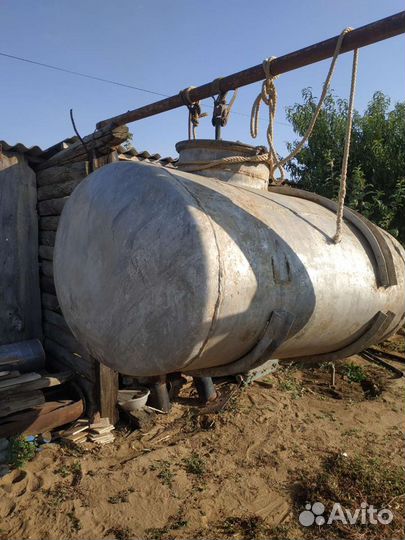 Бочка алюминий бу