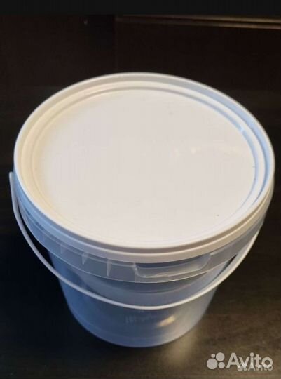 Ведро пластиковое 2.2 литра (10шт)