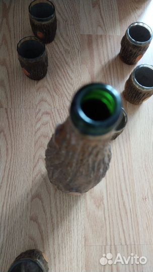 Подарочный набор бутылка и 6 стопок