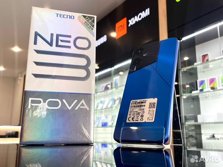 7000 мАч Игровой смартфон Tecno pova neo 3 8+128