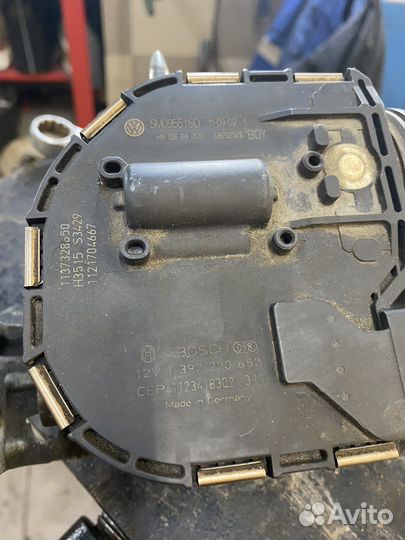Эл. Мотор стеклоочистителя Гольф Плюс левый