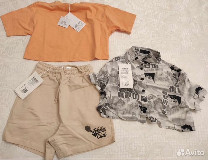 Детские вещи пакетом на девочку 116 новые