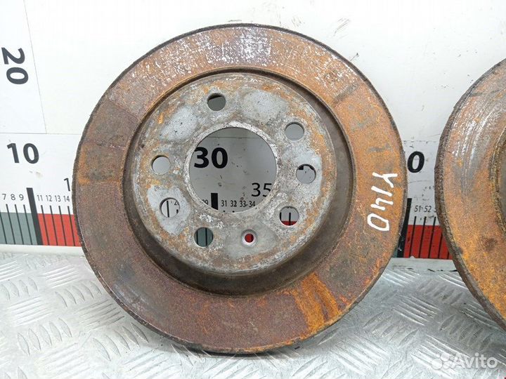 Диск тормозной задний для Opel Vectra C 93171848