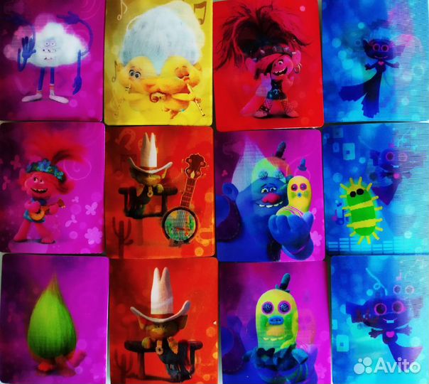 Карточки Тролли