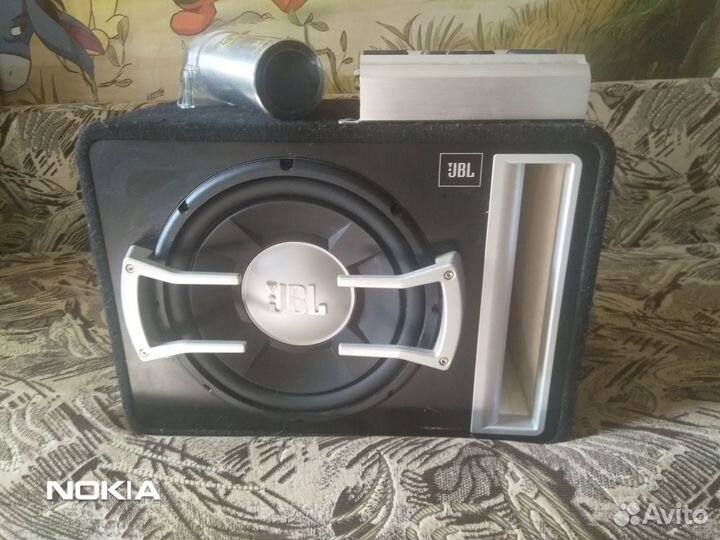 Продается сабвуфер+усилитель+накопитель