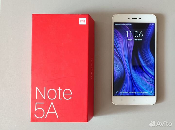 Xiaomi Redmi Note 5A, 2/16 ГБ