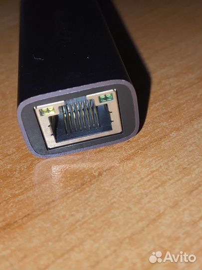 Интернет адаптер RJ45 Tupe c 1 Гбит