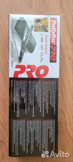 Выпрямитель для волос BaByliss Pro