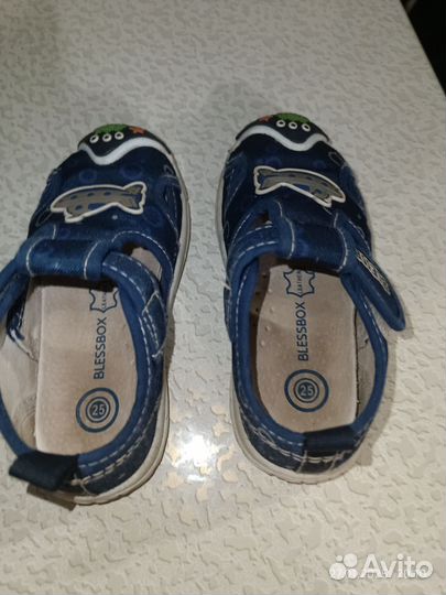 Сандалии детские для мальчиков 25 размер
