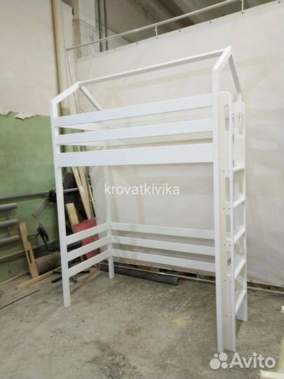 Детская кровать чердак домик для детей и взрослых