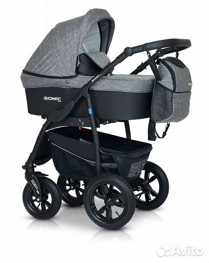 Коляска 3 в 1 Верди Соник плюс
