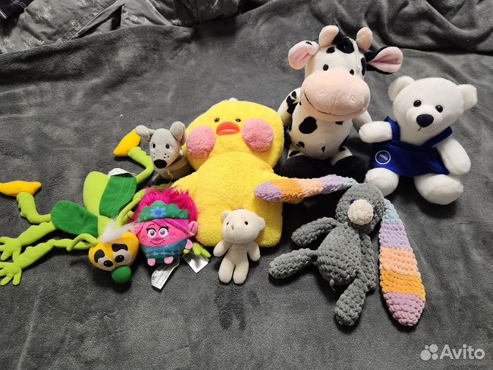 Мягкие игрушки пакетом