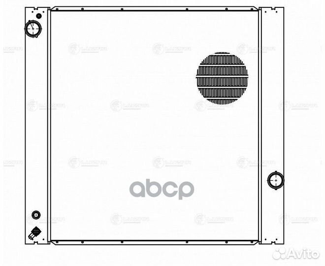 Радиатор охлаждения LRC10162 luzar