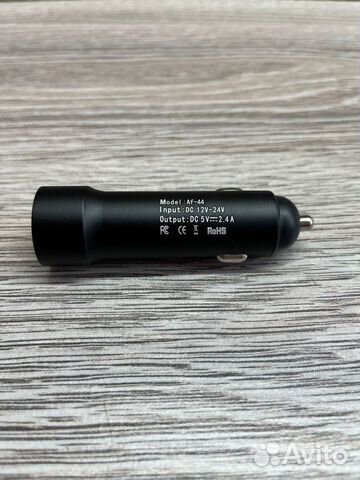 Зарядка в автомобиль 2.1A (удлиненный)