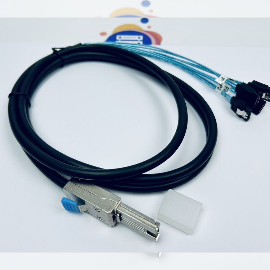 [SFF8088] Кабель Mini Sas 4 Sata1 М И 2 М Sff8088