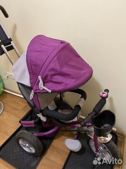 Детский велосипед с ручкой