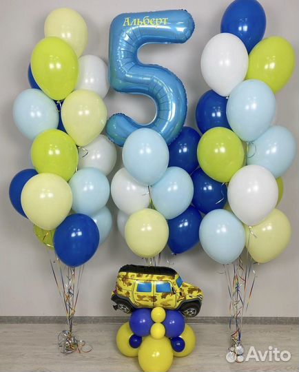 Гелиевые и воздушные шары