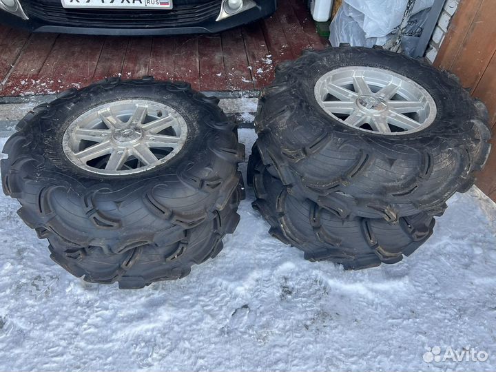 Комплект колёс 4шт Maxxis Zilla 30х11 R14