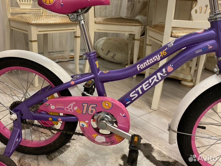 Велосипед для девочки от 4 до 8 лет