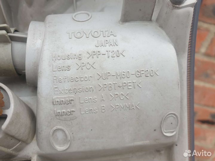 Фары на toyota prado 120