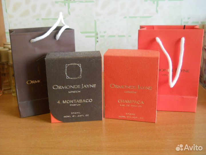 Nasomatto.Nishane.Ormonde Jayne.Orto Parisi