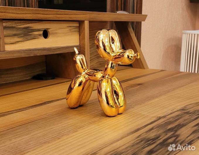 242553 Статуэтка Balloon dog (pink gold)