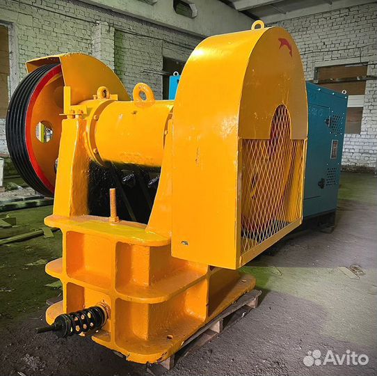 Щековая дробилка камня щебня угля твердых материал