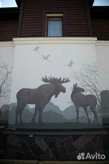 Художественная роспись стен