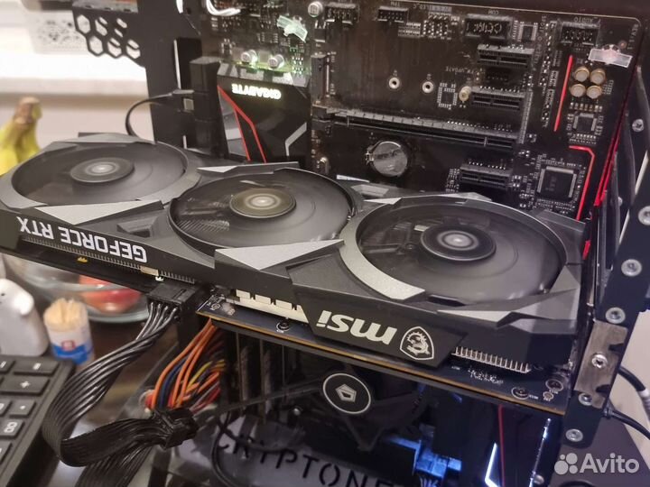 Видеокарта rtx3060ti msi ventus 3x
