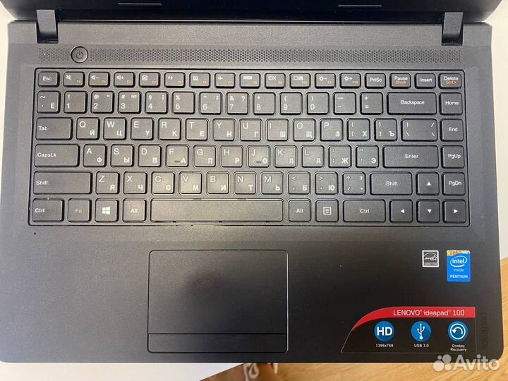 Ноутбук Lenovo ideapad 100-14IBY