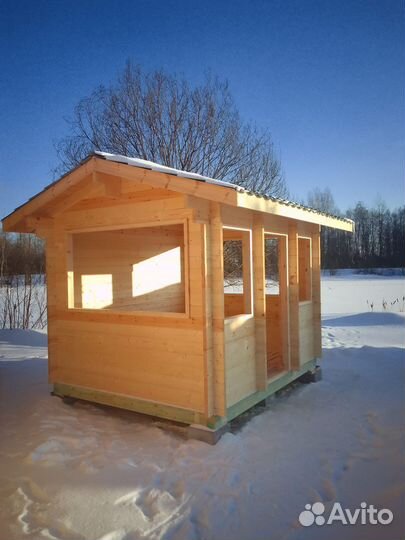 Хоз.блок размером 3х5,5 из минибруса