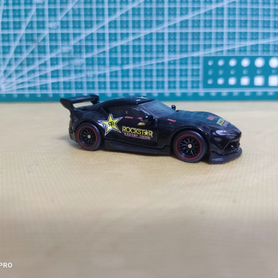 Custom Toyota gr supra rockstar hot wheels