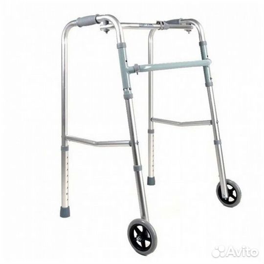 Ходунки шагающие, на колесах, роллаторы