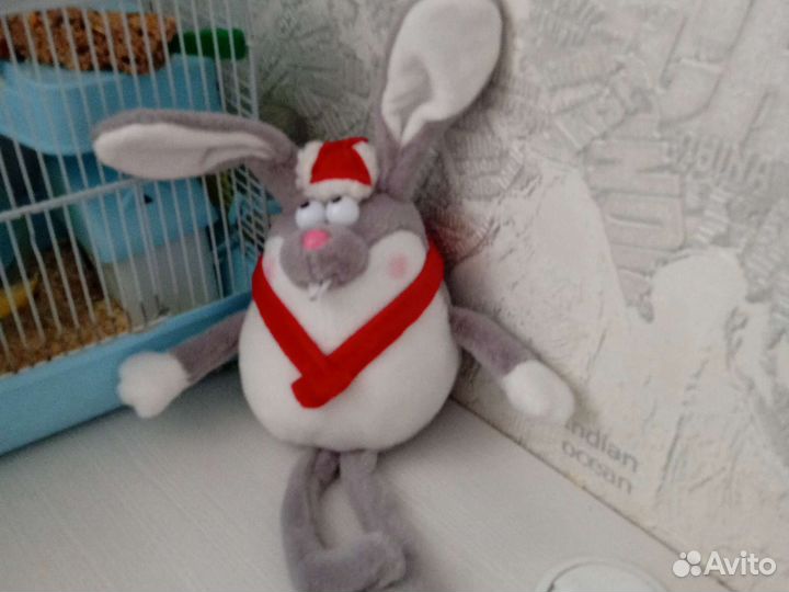 Мягкая игрушка 'заяц'