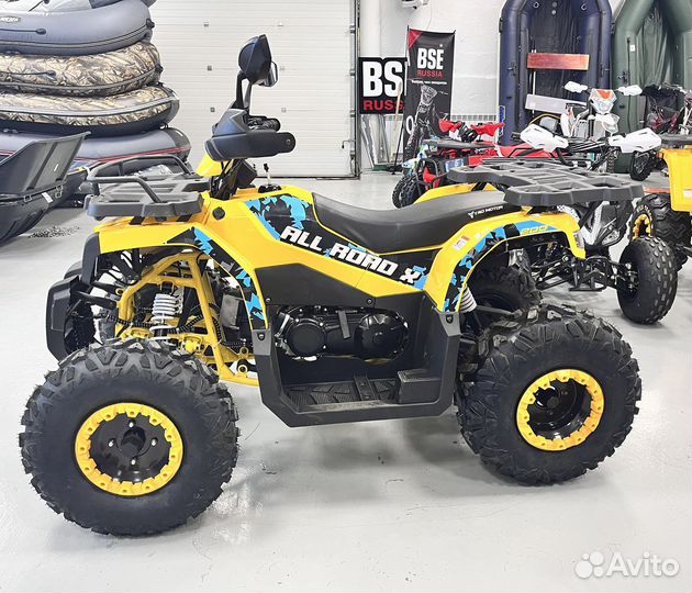 Квадроцикл MotoLand 200 ALL road X (жёлтый)